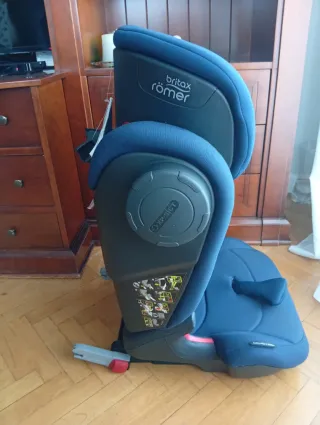 Silla coche Britax Römer azul