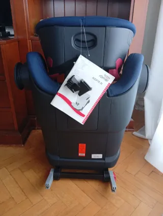 Silla coche Britax Römer azul