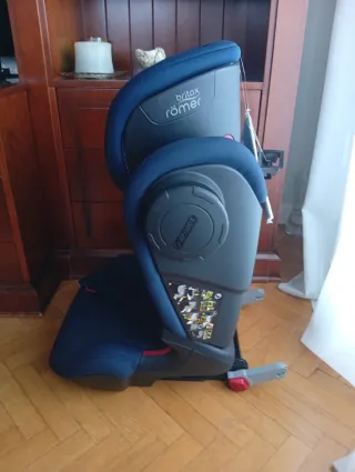 Silla coche Britax Römer azul