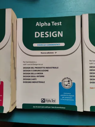 Alpha Test. Design. Kit completo di preparazione.