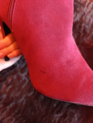 Botines Burdeos Tacón Alto