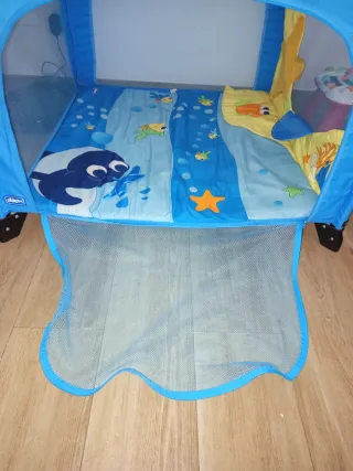 Parque infantil Chicco azul