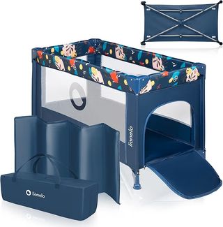 Cuna de viaje Lionelo azul