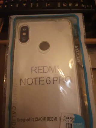Funda Xiaomi Redmi Note 6 Pro Transparente