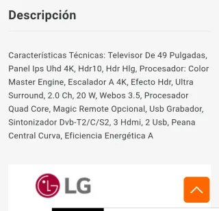 Smart TV  LG