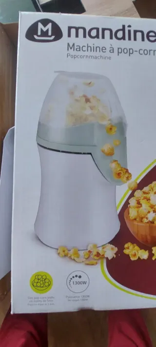 Máquina de Palomitas Aire 1300W