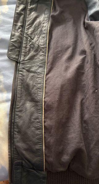 REBAJAS! Cazadora Pepe Jeans piel Air Force Blu