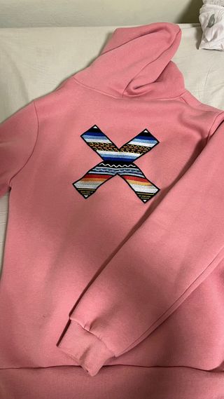 Sudadera Blue Banana Logo Rosa