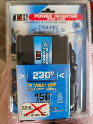 Transformador de tensión para coche