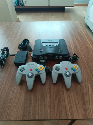 Consola Nintendo 64.
