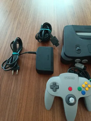 Consola Nintendo 64.
