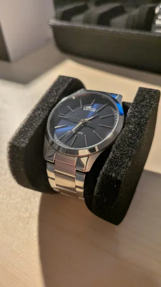 Reloj Lotus esfera azul