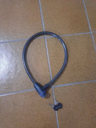 Candado para bici o patin con 2 llaves