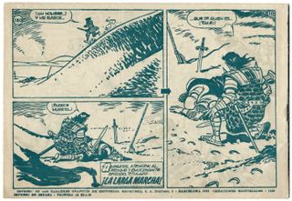 6 CUADERNILLOS ORIGINALES DE CAPITAN TRUENO.