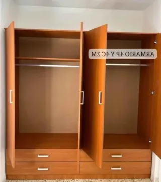 Armario Armario Armario de madera con cajones