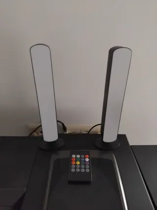 Lámpara LED RGB Tubular