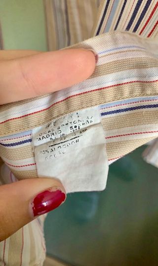 Camisa hombre a rayas