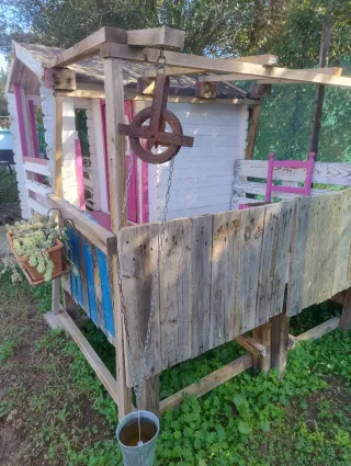 Casita infantil para jardín