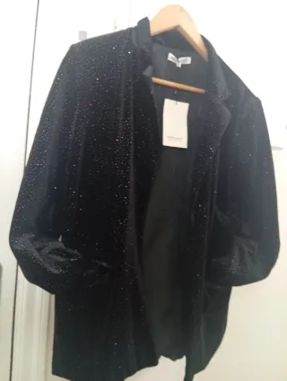 Chaqueta fiesta lentejuelas GREEN COAST Talla M