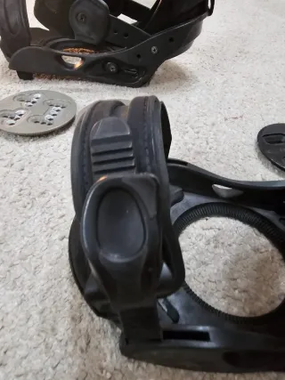 Fijaciones Burton Misión Dark talla L