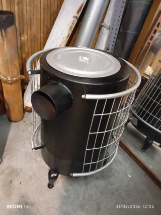 Estufa de leña Hijo de Miguel Panadero