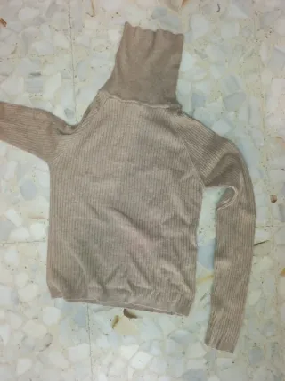 Jersey de invierno beige