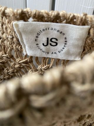 Bolso de rafia Javier Simorra