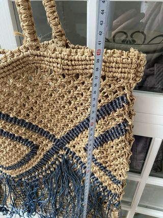 Bolso de rafia Javier Simorra