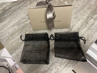 Caja y saquitos regalo Salvatore Plata