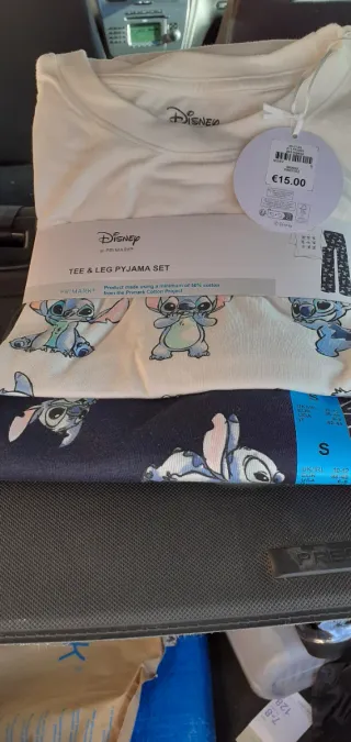 Pijama Stitch Nuevo Talla S y m