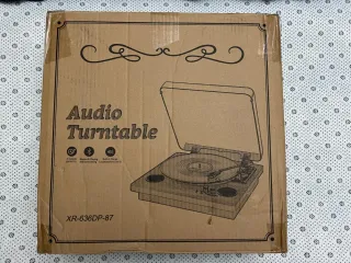 Tocadiscos Audio XR-636DP-87 Bluetooth