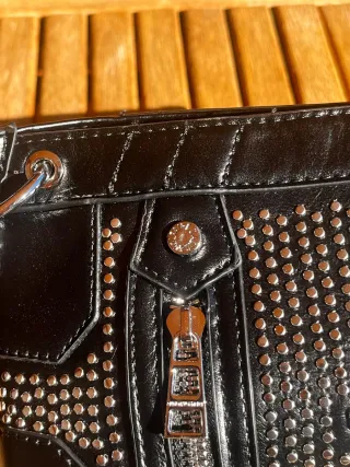 Bolso Zadig & Voltaire Negro con tachuelas