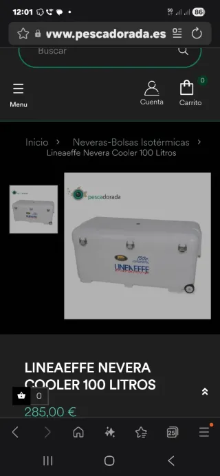 Nevera Cooler 100L Isotermo