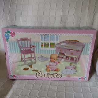 Barriguitas Trona Cambiador Rosa famosa nancy