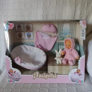 Barriguitas Trona Cambiador Rosa famosa nancy