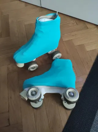 Patines modelo KRF School PPH + fundas azules