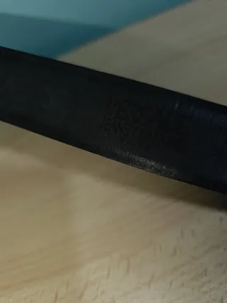 Cinturón Versace Jeans Negro Hebilla Logo