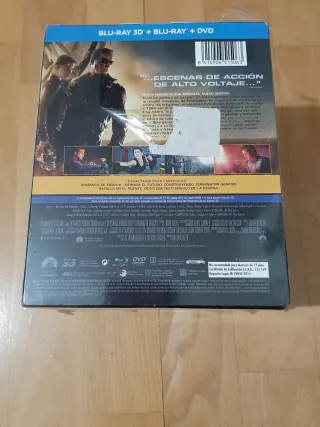 Terminator Génesis Blu-ray 3D edición limitada