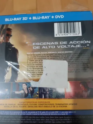 Terminator Génesis Blu-ray 3D edición limitada