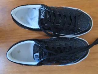 Zapatillas GDBB Negras con Brillo