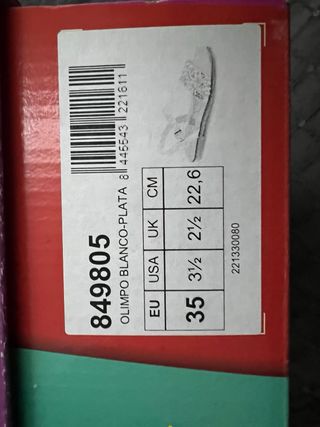 Sandalias Paola Fashion Girl Talla 35