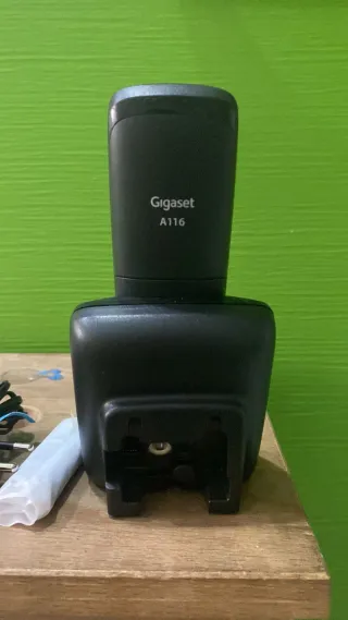 Gigaset A116 Teléfono Inalámbrico Negro