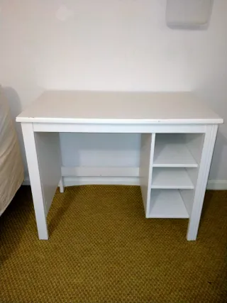 Mesa Escritorio Ikea BRUSALI Blanca