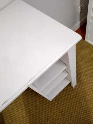 Mesa Escritorio Ikea BRUSALI Blanca