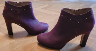 Botines Mariamare plantilla piel. Talla 38