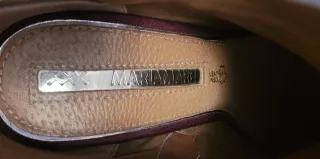 Botines Mariamare plantilla piel. Talla 38