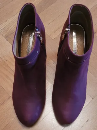 Botines Mariamare plantilla piel. Talla 38