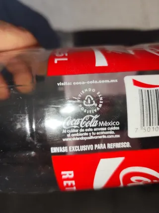 Bottiglie antiche di Coca-Cola del Messico 2,5L e 1-1/4L