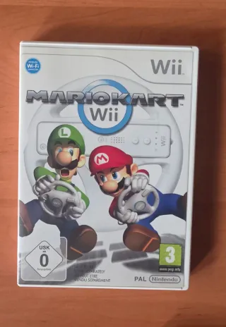 Pacchetto 8 Giochi Wii: Mario Kart, Ben 10, Bob Sponge