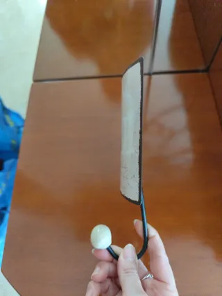 Colgador vintage flores y jaula